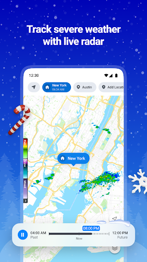 1Weather Forecasts & Radar Screenshots