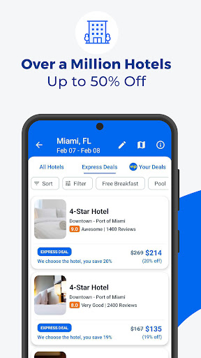 Priceline: Hotel, Flight & Car Screenshots