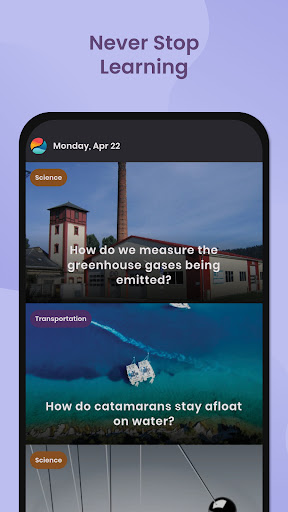 Curious Mind - Daily Knowledge Screenshots