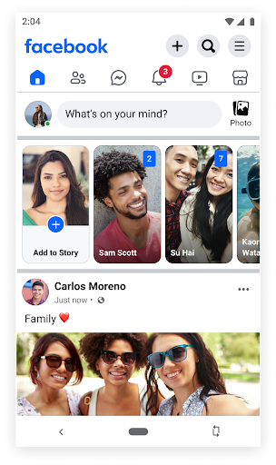 Facebook Lite Screenshots