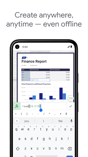 Google Sheets Screenshots
