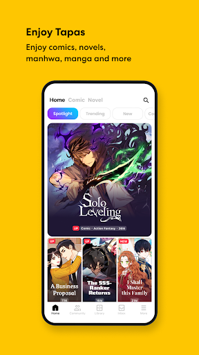 Tapas – Comics and Novels Screenshots