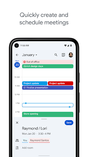 Google Calendar Screenshots