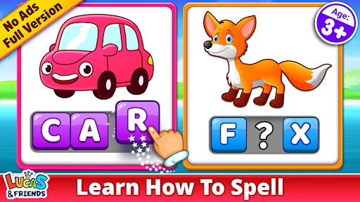 Spelling & Phonics: Kids Games Screenshots
