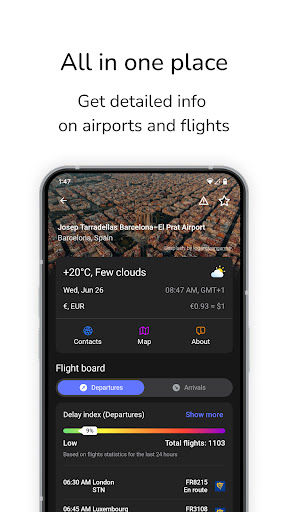 byAir: Flight tracker app Screenshots