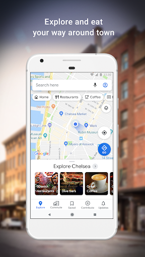Google Maps Screenshots