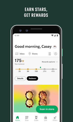Starbucks Screenshots