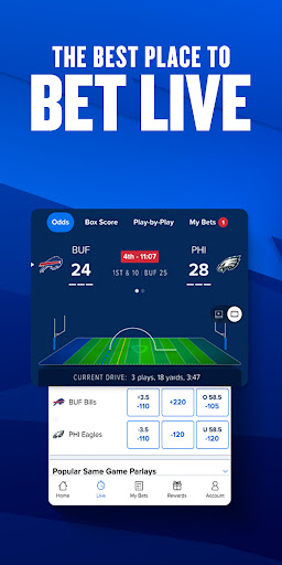 FanDuel Sportsbook & Casino Screenshots