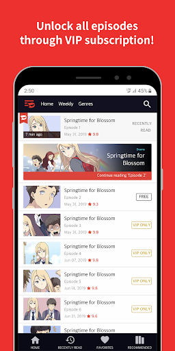 Toomics - Read Premium Comics Screenshots