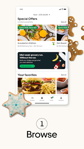 Uber Eats: Food Delivery Screenshots