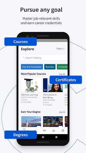 Coursera: Learn career skills Screenshots