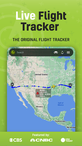 AirNav Radar · Flight Tracker Screenshots
