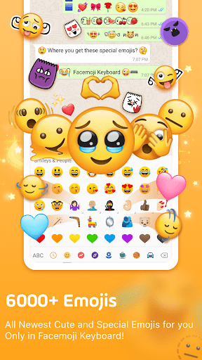 Facemoji AI Emoji Keyboard Screenshots