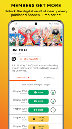 Shonen Jump Manga & Comics Screenshots