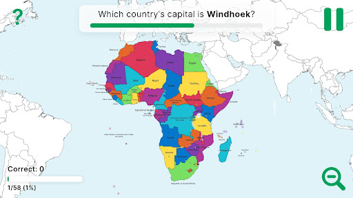 StudyGe - World Geography Quiz Screenshots