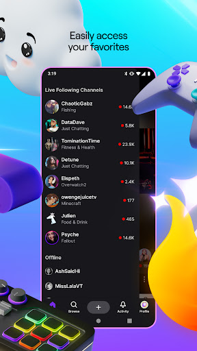 Twitch: Live Streaming Screenshots