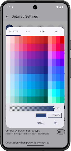 Screen Orientation Control Screenshots