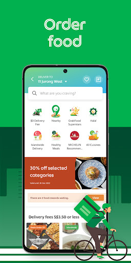 Grab - Taxi & Food Delivery Screenshots
