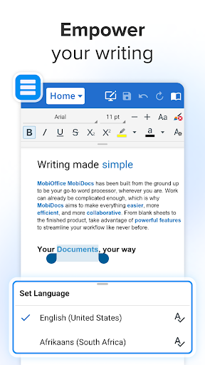 MobiOffice: Word, Sheets, PDF Screenshots