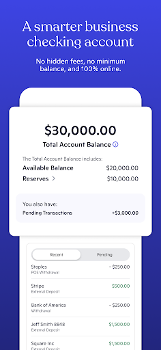 Novo - Small Business Checking Screenshots