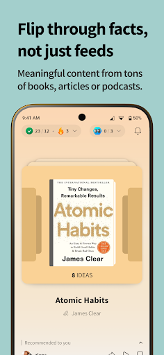 Deepstash: Smarter Every Day! Screenshots