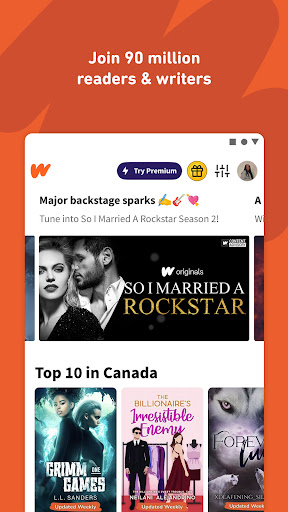 Wattpad - Read & Write Stories Screenshots