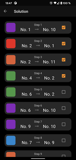 Sort Puzzle Solver Screenshots