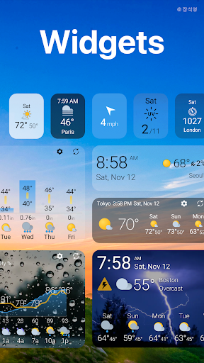 Weather & Widget - Weawow Screenshots
