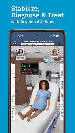 Full Code Medical Simulation Screenshots