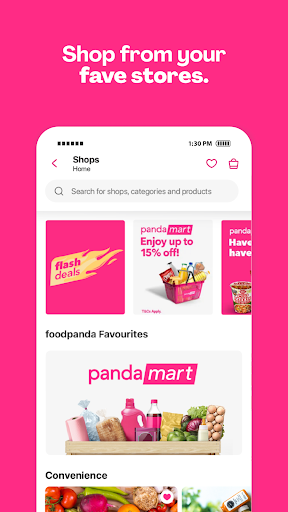foodpanda: food & groceries Screenshots