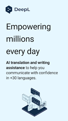 DeepL: translate & write Screenshots