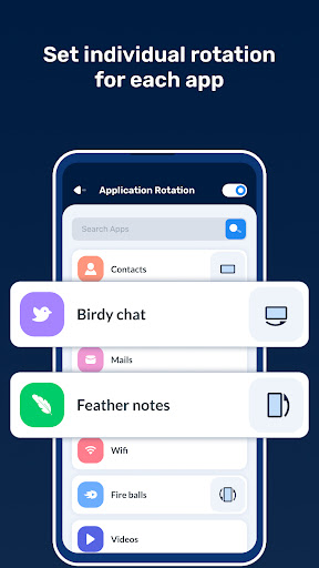 Custom Screen Rotation Control Screenshots