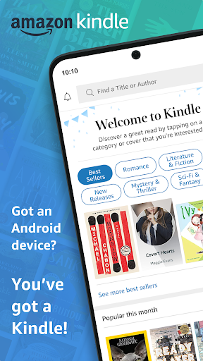 Amazon Kindle Screenshots