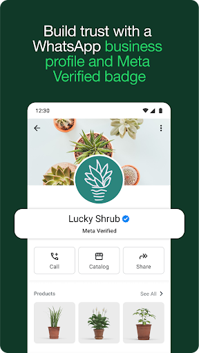 WhatsApp Business Screenshots