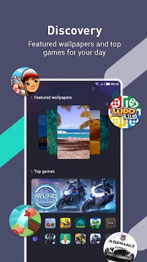 XOS Launcher -Cool Stylish Screenshots