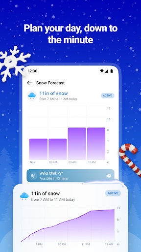 1Weather Forecasts & Radar Screenshots
