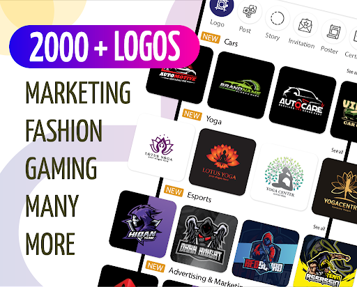 Graphic Design & Logo Maker Screenshots