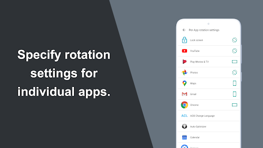 Rotation Control Screenshots