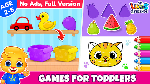 Kids Toddler & Preschool Games Screenshots