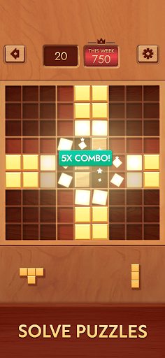 Woodoku - Wood Block Puzzle Screenshots