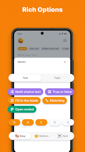 AI Quiz Generator Screenshots