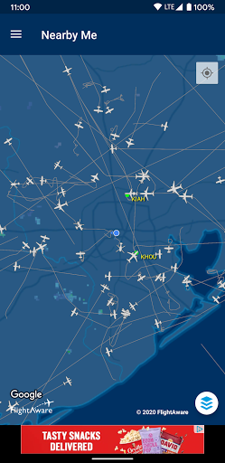 FlightAware Flight Tracker Screenshots
