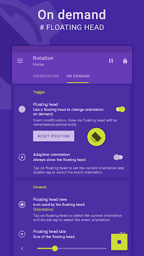 Rotation | Orientation Manager Screenshots
