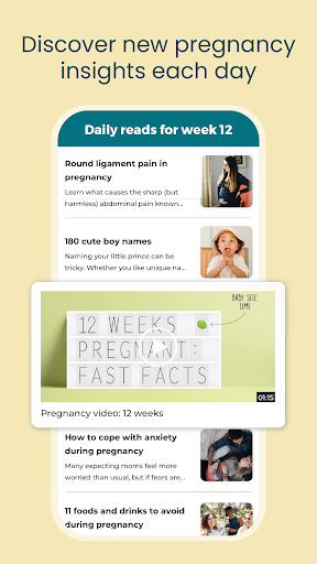 Pregnancy App & Baby Tracker Screenshots