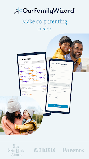 OurFamilyWizard Co-Parent App Screenshots