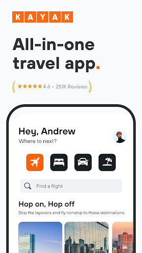 KAYAK: Flights, Hotels & Cars Screenshots