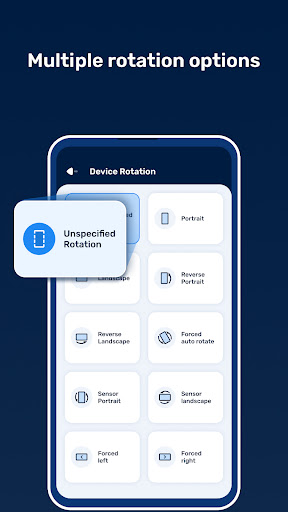 Custom Screen Rotation Control Screenshots