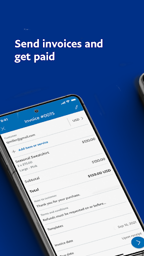 PayPal Business Screenshots