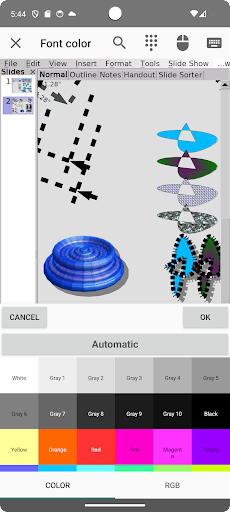 AndrOpen Office Screenshots