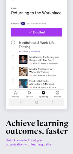 Udemy Business Screenshots